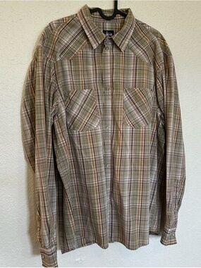 Stüssy Plaid Pearl Snap